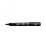uni Dekormarker 0, 7-1mm, Posca PC-1M fekete (2UPC1MF)