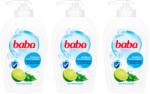 Baba Triopack Liquid Soap Antibacterial Lime 250 ml (8720181109201x3bun)