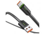 USAMS YU USB-Type-C 18W kábel 100cm fekete (SJ732USB01) (SJ732USB01)