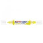 edding Akril marker 2-3mm, és 5-10mm, 3D kétvégű 5400 neon sárga (7580247000) (7580247000)
