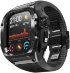 Apple Watch Ultra / Ultra 2 tok + szíj - ShellBox vízálló IP68 - fekete (KF2336949)