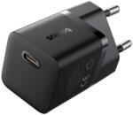 Baseus GaN5 Mini hálózati gyorstöltő 20W, USB Type-C, fekete (CCGN050101)