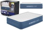 Bestway AlwayzAire antibakteriális felfújható matrac, 203 x 152 x 46 cm, beépített kettős pumpával (6941607370933)