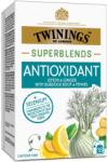TWININGS Superblends méregtelenítő tea citrommal és gyömbérrel, 18 x 2 g