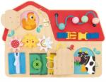 Tooky Toy Tooky Toy: Дъска за игра във форма на къща с животни (TH642)