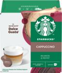 Starbucks Cappuccino by Nescafé Dolce Gusto kávékapszula, 12 kapszula, 6 ital, 120 g