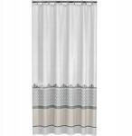 Sealskin Marrakech zuhanyfüggöny, 180 cm, ezüst, 235281318 (235281318)