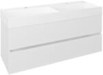 SAPHO Odetta dulap 118x43.5x50 cm sub chiuveta pe perete alb DT120-3030 (DT1203030)
