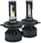 2 db H4 LED izzó, Canbus, 120W, hibamentes, 12000LM, hűvös fehér fény, 2 db H4 LED izzó, 120W, hibamentes, 12000LM, hideg fehér fény (DR8-203-023)