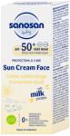 SANOSAN Crema de fata pentru copii cu protectie solara SPF50+, 30 ml, Sanosan