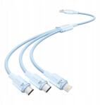 Vention Usb 2.0 A 3az1ben 3A Vention kábel Ctplg 1.5M (kék) (Vention)