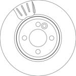 TRW Disc frana fata TRW DF4799
