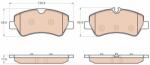 TRW Set placute frana spate TRW GDB1968