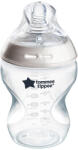 Tommee Tippee Бебешко самостерилизиращо се шише Tommee Tippee - Natural Start, 260 ml (TT.0019)