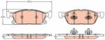TRW Set placute frana fata TRW GDB2167