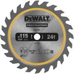 DEWALT Tartozékok - Fűrészlap 115x9, 5 mm, 24 fogú DT20420 (DT20420)