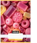 Nebulo Nebulo: Tűzött sima füzet A5-ös 20-32 Cuki mintás - Édességes (SI-CM-A5-12346087) - innotechshop