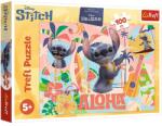 Trefl Stitch kalandjai 100db-os puzzle - Trefl (16495) - innotechshop