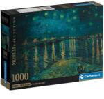 Clementoni Museum Collection: Van Gogh - Csillagos éjszaka 1000 db-os HQC compact puzzle - Clementoni (37095C) - innotechshop