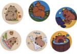 Iskola Capybara mini öntapadós jegyzettömb 45x45mm 50db-s többféle 1db (P1132-0581-812488) - innotechshop
