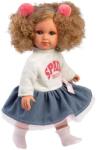 Llorens Llorens: Elena 35cm-es baba göndör hajjal szoknyában (53557) - innotechshop