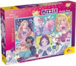 Lisciani Disney Hercegnők - Mangás varázslat 2 az 1-ben 250db-os puzzle és színező 50x35cm - Lisciani (109722) - innotechshop