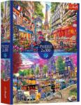 Trefl Európai fővárosok 2x500db-os puzzle - Trefl (37496T) - innotechshop