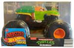 Mattel Hot Wheels: Monster Trucks Oversized TMNT Michelangelo monster autó 1/24 - Mattel (FYJ83/JDR08) - innotechshop