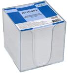 Spirit Spirit: Jegyzettömb átlátszó tárolóban 900lapos 9x9x9cm (408936) - innotechshop