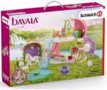 Schleich Schleich: Bayala - Csillogó virágház unikornisokkal istállóval és tóval játékszett (42455) (SLH42445) - innotechshop