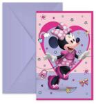 Procos Disney Minnie egeres party meghívó 6db-os szett (93942) - innotechshop