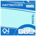 Spirit Spirit: Kockás pasztell kék 100 lapos öntapadós jegyzettömb 75x75mm (410473) - innotechshop