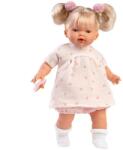 Llorens Llorens: Roberta 33cm-es síró baba cumival virágos ruhában (33162) - innotechshop