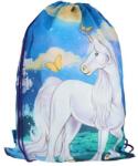 Spirit Spirit: Fehér unikornis tornazsák, sportzsák 47x34cm (403696) - innotechshop