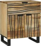 vidaXL Éjjeli Szekrény 50x33x60 cm Tömör Mangófából (4017947)