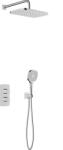 Armatura Malaga zuhany készlet beépített termosztáttal trópusi zuhany opcióval króm 5759-501-00 (575950100)