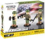 COBI 3 figurine cu accesorii D-DAY, 33 k (2058)