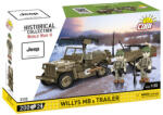 COBI II WW Willys MB cu remorcă (3132)