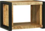 vidaXL Fali Kocka 55x35x40 cm Tömör Fa Mangó (4016008)