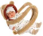 Llorens Llorens: Joel síró baba barna hordozóval 38cm-es (38945) (ll38945) (ll38945)