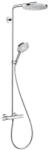 Hansgrohe Raindance S egy funkciós zuhanyrendszer 240 Ecostat Comfort termosztát EcoSmart, króm 28823000 (28823000)