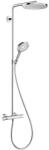 Hansgrohe Raindance S zuhanyrendszer 240 Ecostat Comfort termosztát Ecosmart+, króm 28825000 (28825000)