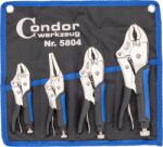 CONDOR Set clesti de blocare, 4 piese, universali + Langbeck, Condor 5804 (CR-5804) Cleste