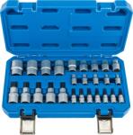 CONDOR Inserții pentru chei tubulare, 26 bucăți, T-Profile Plus / E-Profile Plus, Condor 22499 (CR-22499) Set capete bit, chei tubulare