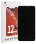 Apple iPhone 12 Mini, LCD kijelző érintőplexivel (RJ COF FHD1080p INCELL IC CSERE TÁMOGATÁS), fekete