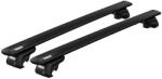 Thule Tetőcsomagtartó Mercedes EQB 2022-től, Thule WingBar Black, tetőkorlátos - agila