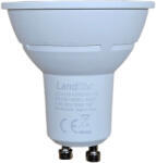 Landlite LED, GU10, 4.9W, 300lm, 3000K, spot fényforrás (LED-GU10-4.9W/SXW), LED Lamp