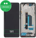 Xiaomi Redmi Note 14 Pro+ 5G 24094RAD4G - LCD Kijelző + Érintőüveg + Keret (Midnight Black) TFT, Midnight Black