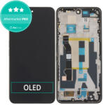 Nothing Phone (3a) Pro - LCD Kijelző + Érintőüveg + Keret (Black) OLED, Black
