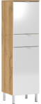 Germania Mauresa 120 x 34 cm-es fehér tölgy fürdőszobaszekrény (8532-552)